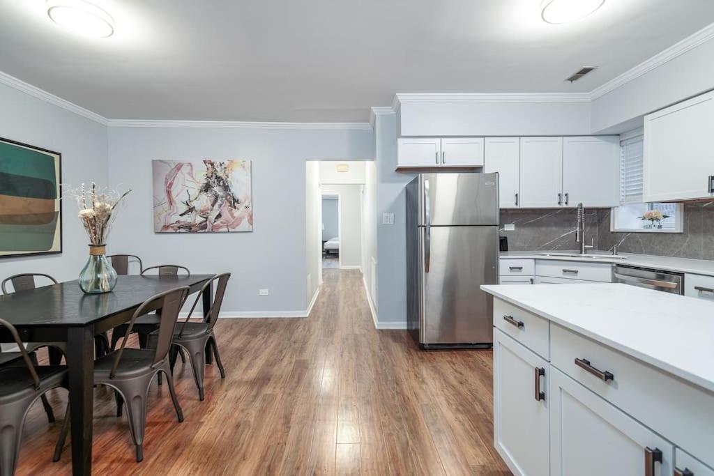 芝加哥Beautiful Remodeled Penthouse Unit In Old Town别墅 外观 照片