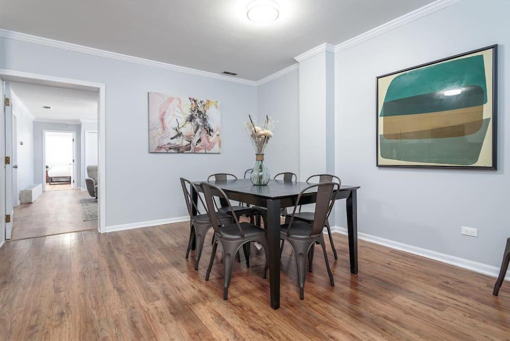芝加哥Beautiful Remodeled Penthouse Unit In Old Town别墅 外观 照片